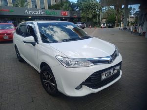 Toyota fielder rental