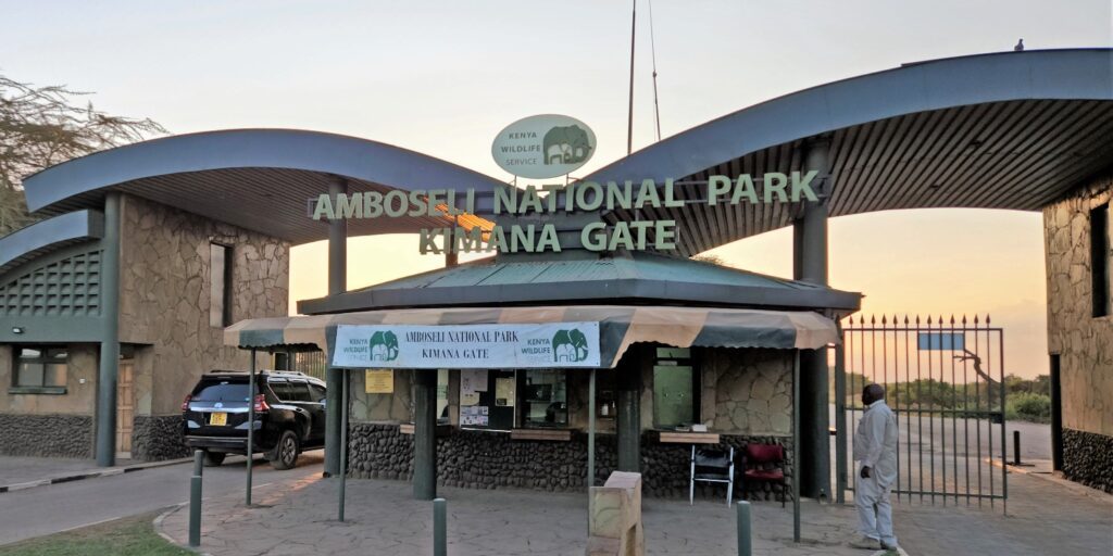amboseli-kimana-gate - Rent A Driver Kenya Amboseli