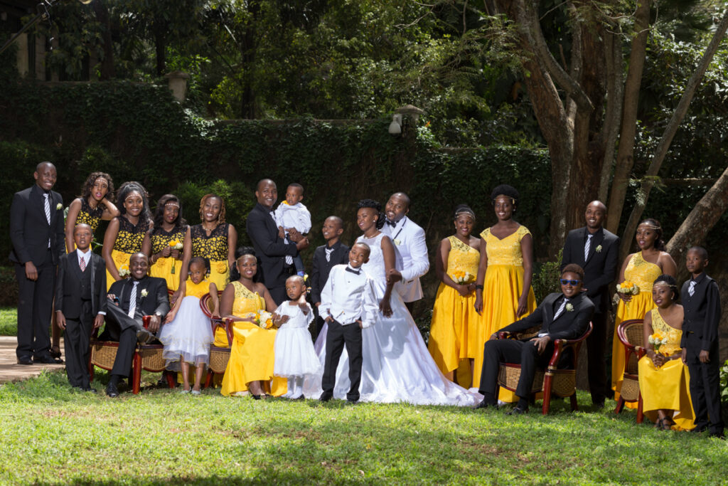 wedding-groom-bride-maids--men-kenya - Rent A Driver Kenya